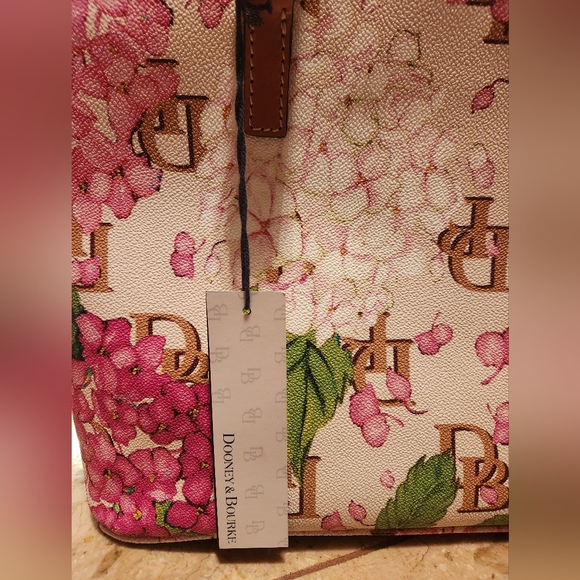 Dooney & Bourke Floral Shoulder Bag - Picture 4 of 11
